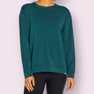 Orvis Womens Modal Blend Crewneck Relaxed Cozy Soft Pullover Sweater Size Small